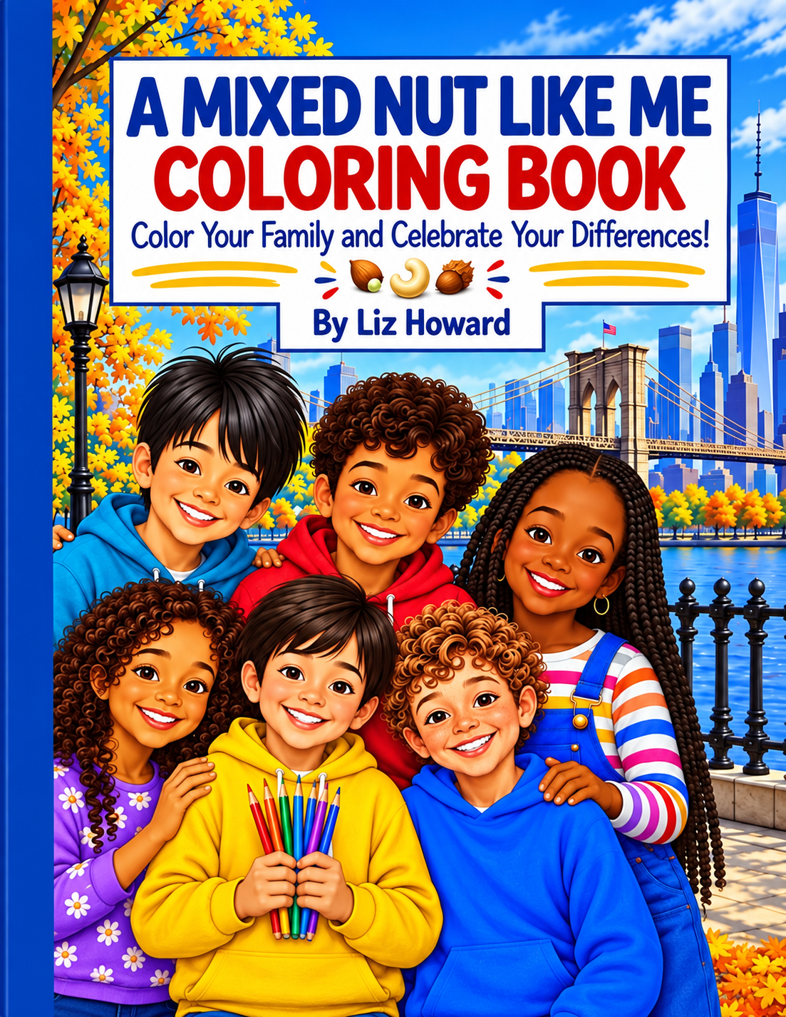 A Mixed Nut Like Me Coloring Book — cover
